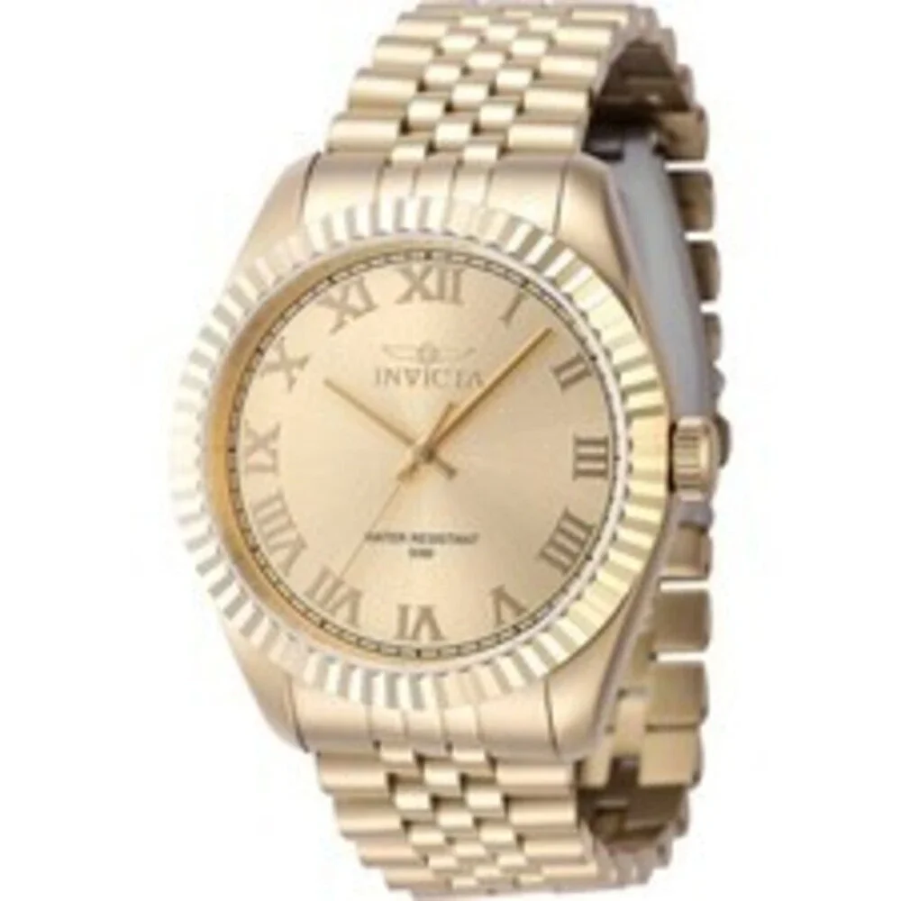 NWT Invicta 47406 Specialty | 3-Hand | Gold | Men's Watch